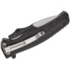Smith & Wesson Extreme Ops Folding Knife 3" Drop Point Blade Two Tone Black Silver - Precision Shot Firearms