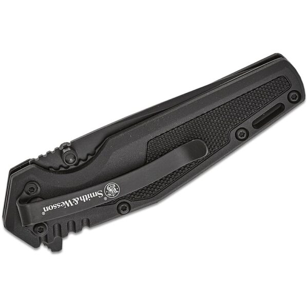 Smith & Wesson SWAT Assisted Folding Knife 3" Drop Point Blade Black - Precision Shot Firearms