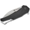 Smith & Wesson Oasis Carabiner Folding Knife 3" Drop Point Blade Black - Precision Shot Firearms