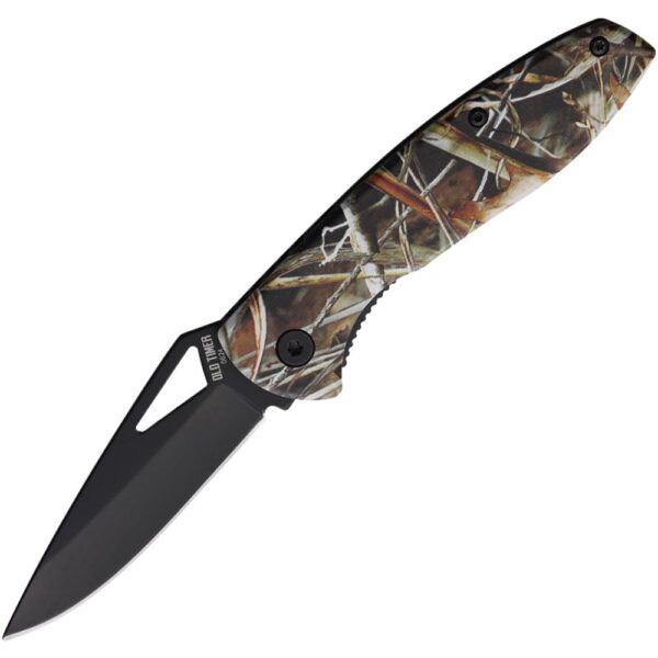 Old Timer Camo Folder Knife 2-9/10" Clip Point Blade Camo - Precision Shot Firearms