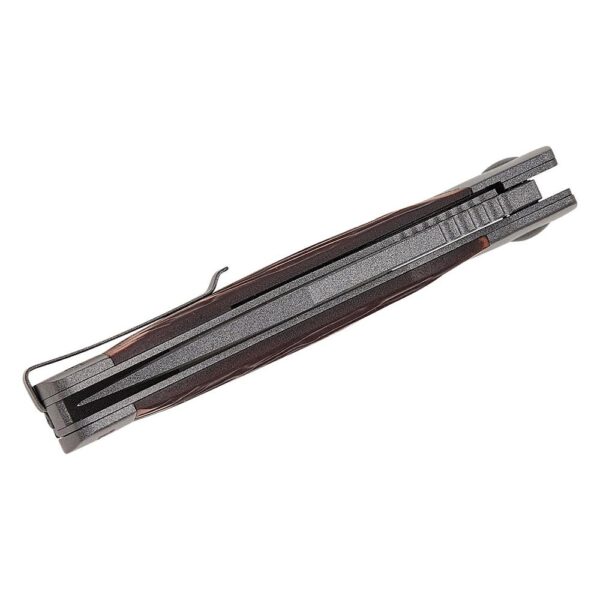 Old Timer Frontier Manual Folding Knife 3-1/2" Clip Point Blade Rosewood - Precision Shot Firearms