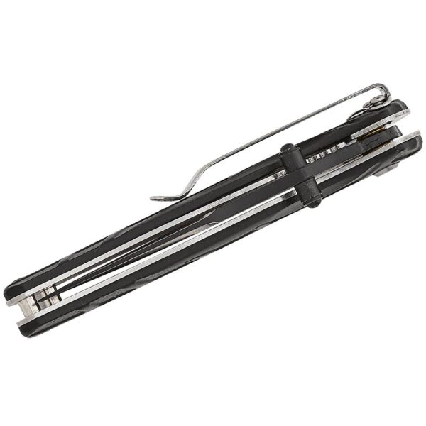 Smith & Wesson Extreme Ops Folding Knife 3" Drop Point Blade Two Tone Black Silver Box - Precision Shot Firearms