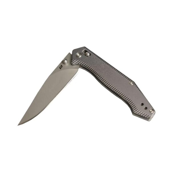 Schrade Turnkey Pivot Folding Knife 3-2/5" Drop Point Blade Grey - Precision Shot Firearms
