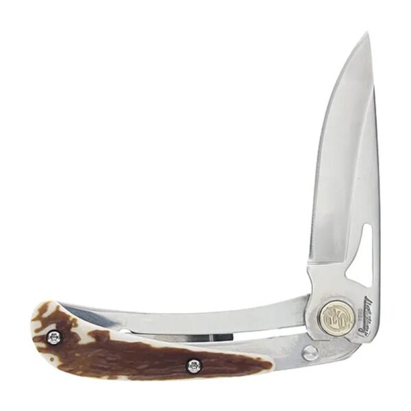 Uncle Henry 3UH Large Folding Knife 2-7/10" Drop Point Blade Staglon - Precision Shot Firearms