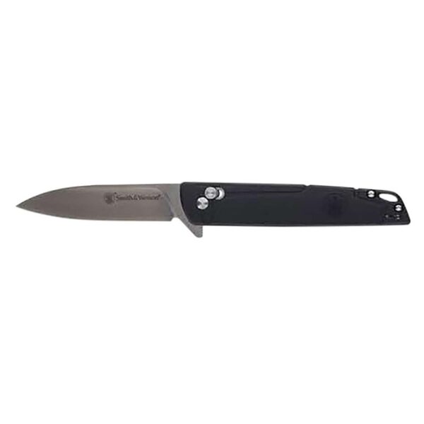 Smith & Wesson Special Ops EDC Folding Knife 3-3/10" Drop Point Blade Black - Precision Shot Firearms