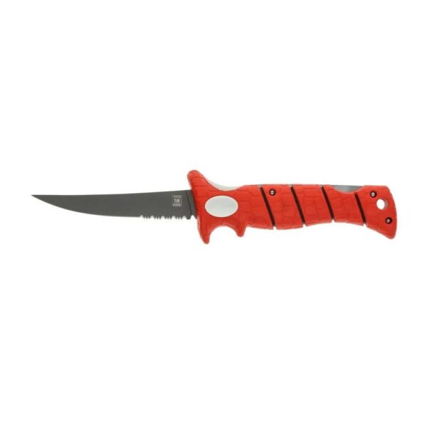 Bubba Blade 5" Lucky Lew Folding Fillet Knife 5" Blade Red - Precision Shot Firearms