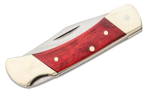 Schrade Uncle Henry Brown Bear Folding Knife 2-1/4" Clip Point Blade Wood - Precision Shot Firearms