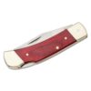 Schrade Uncle Henry Smokey Lockback Folding Knife 2-7/8" Clip Point Blade Wood with Leather Sheath - Precision Shot Firearms