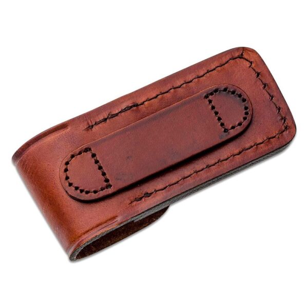 Schrade Uncle Henry Smokey Lockback Folding Knife 2-7/8" Clip Point Blade Wood with Leather Sheath - Precision Shot Firearms