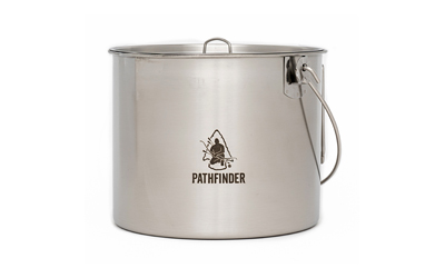 PATHFINDER 120OZ BUSH POT/ LID SET, SKU PFPF120BP-102