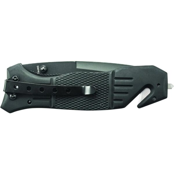 Smith & Wesson Extreme Ops Liner Lock Folding Knife 3.3" Blade Black - Precision Shot Firearms