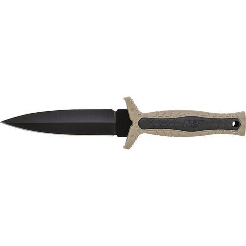 Smith & Wesson M&P Full Tang Fixed Blade Boot Knife 4 3/5" Blade Sand Black - Precision Shot Firearms