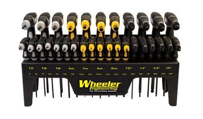 Wheeler Engineering SAE/Metric/Hex/Torx P-Handle Driver Set 30 pc - Precision Shot Firearms