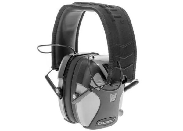Caldwell E-Max Pro 23db Electronic Earmuffs-Gray - Precision Shot Firearms