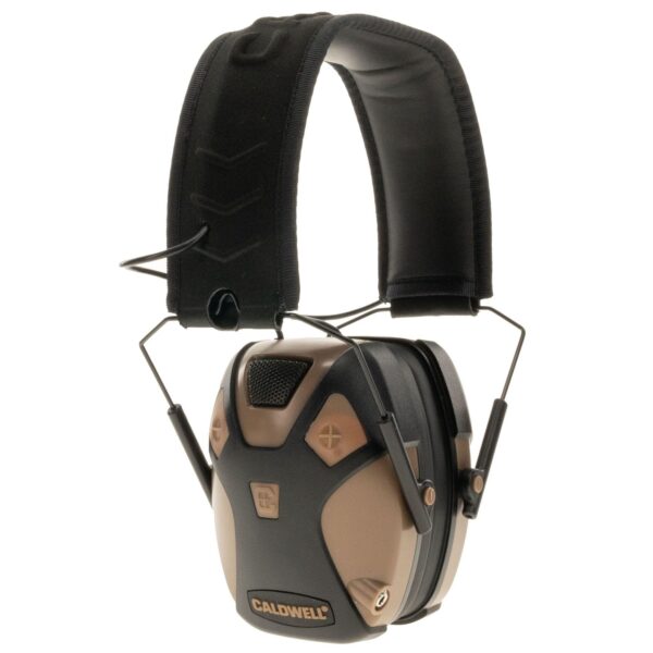 Caldwell E-MAX PRO Earmuff - FDE 23NRR - Precision Shot Firearms