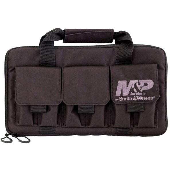 Battenfeld Technologies M&P Pro Tac Handgun Case Double Black - Precision Shot Firearms