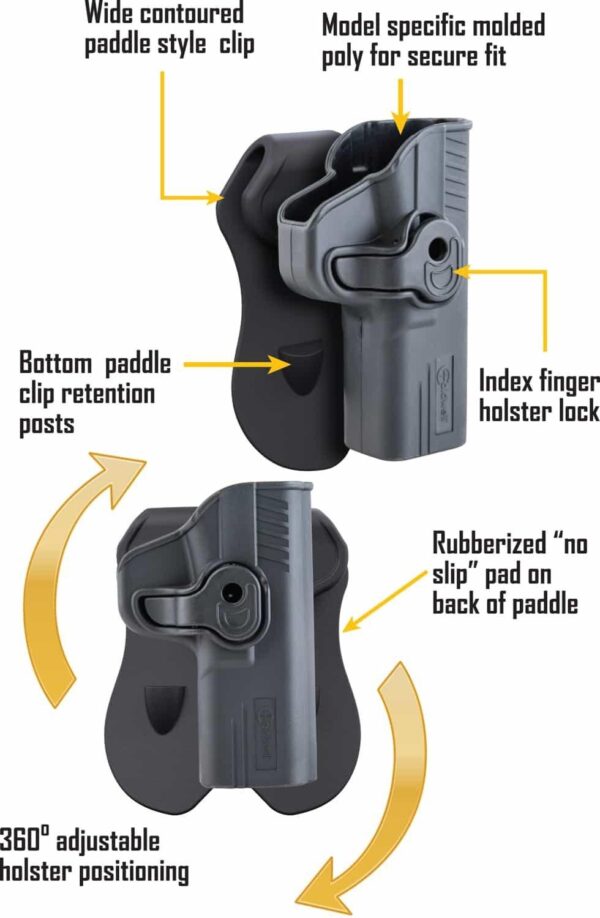 Caldwell Tac Ops Holster Glock 34 - Precision Shot Firearms