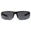Smith & Wesson Corporal Shooting Glasses Half Frame Black with Smoke Lens - Precision Shot Firearms