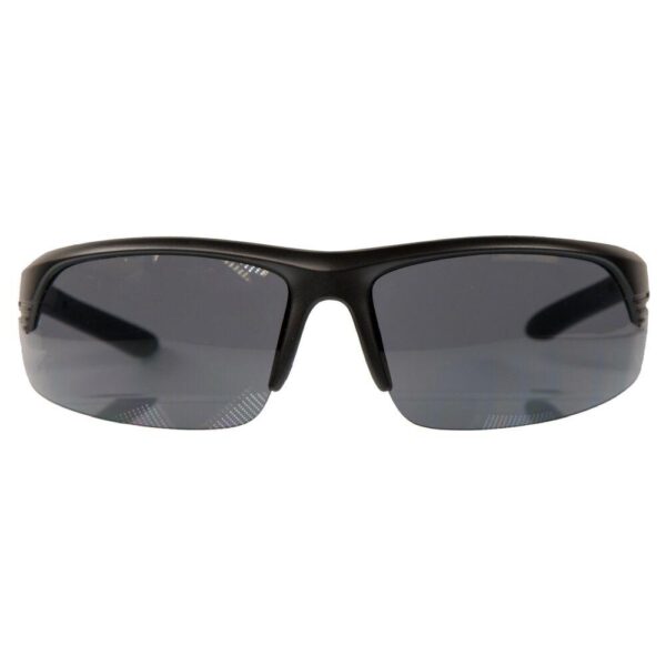 Smith & Wesson Corporal Shooting Glasses Half Frame Black with Smoke Lens - Precision Shot Firearms