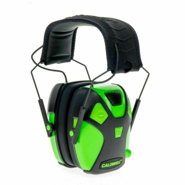 Caldwell E-Max Pro Earmuffs - Neon Green 23db NRR - Precision Shot Firearms