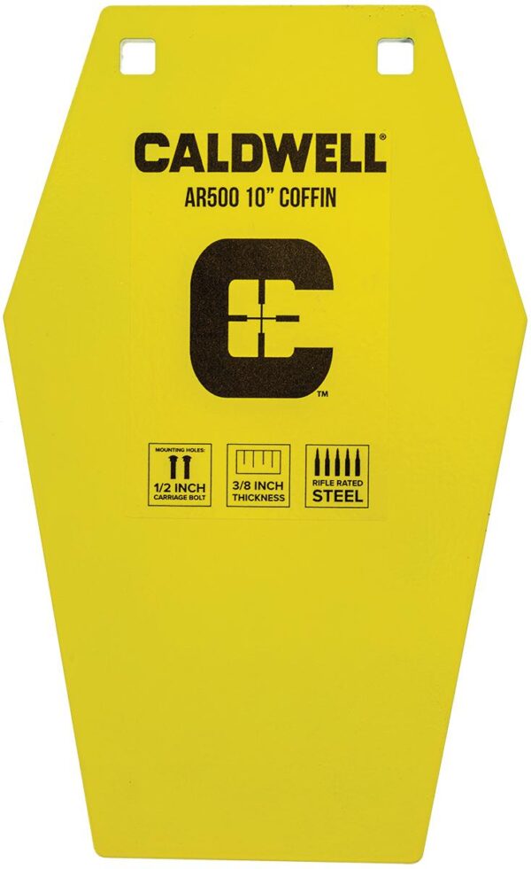 Caldwell AR500 10" Coffin Target - Precision Shot Firearms