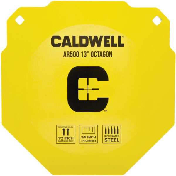 Caldwell AR500 13" Octagon Target - Precision Shot Firearms