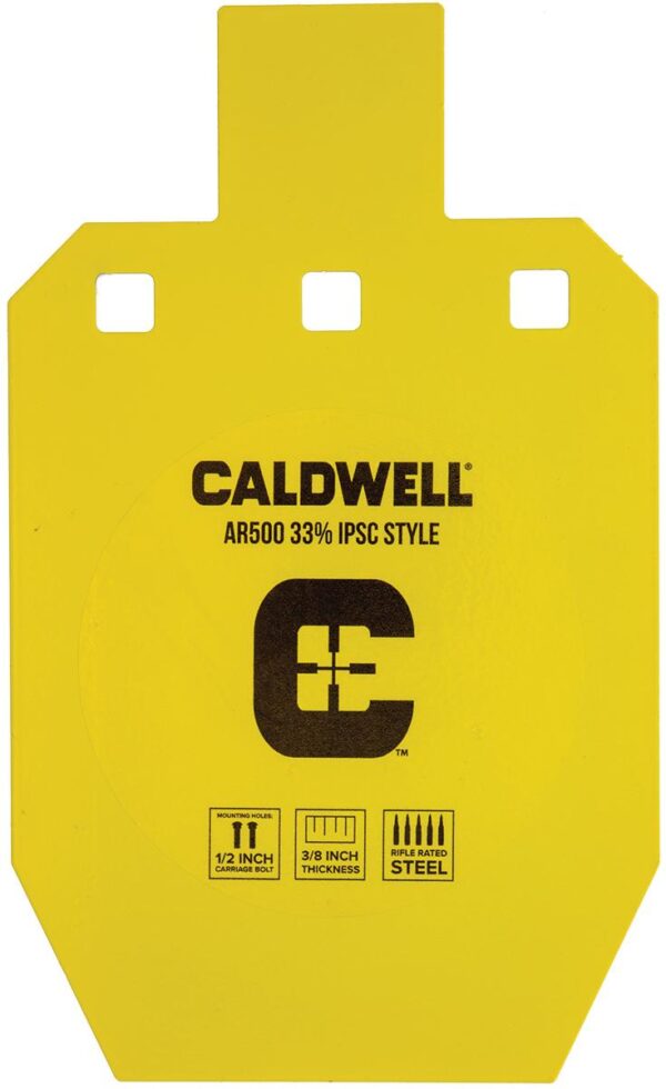 Caldwell AR500 33% IPSC Steel Target - Precision Shot Firearms