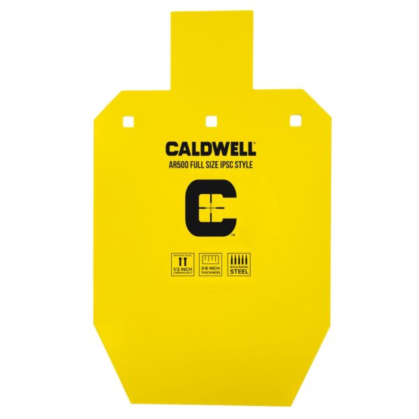 Caldwell AR500 Full Size IPSC Steel Target - Precision Shot Firearms