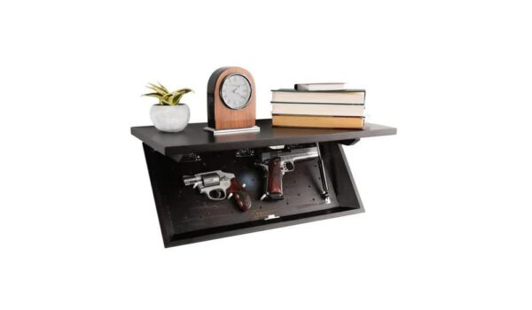 Lockdown In PlainSight Shelf -Walnut - Precision Shot Firearms