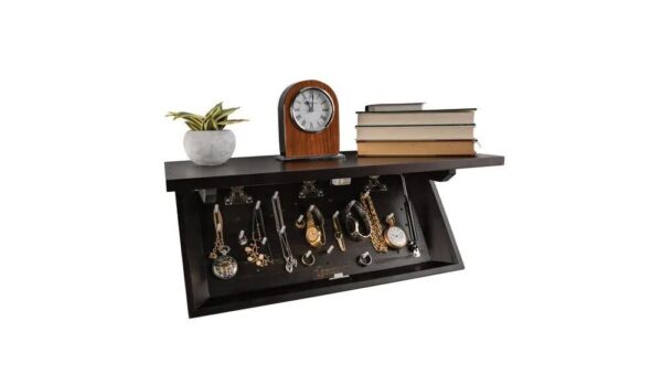 Lockdown In PlainSight Shelf -Walnut - Precision Shot Firearms