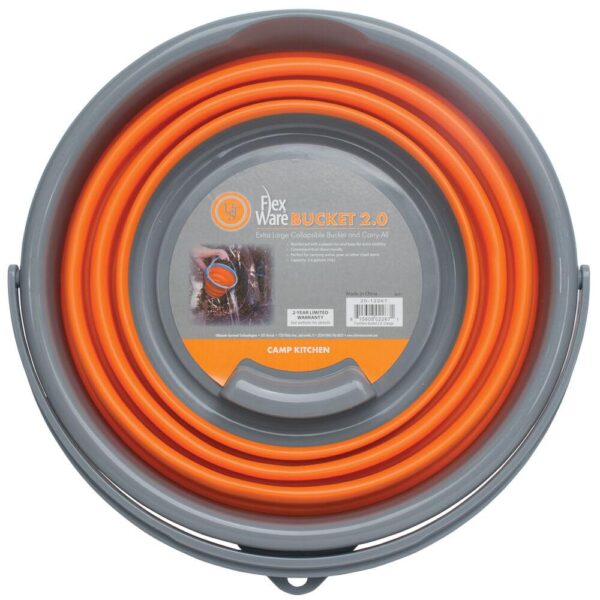 Ultimate Survival FlexWare Bucket Orange 2.0 - Precision Shot Firearms