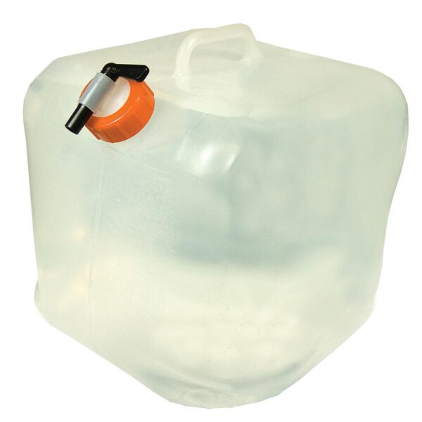 Ultimate Survival Water Carrier Cube 5 Gallon - Clear - Precision Shot Firearms
