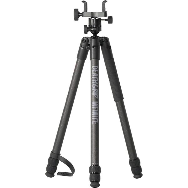 BOG DeathGrip Infinite Tripod Black Carbon Fiber - Precision Shot Firearms