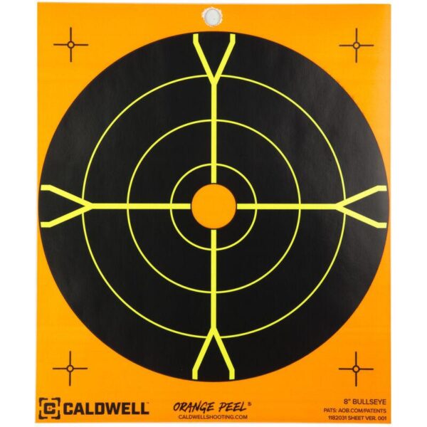 Caldwell 8" Bullseye Target 25 Sheets - Precision Shot Firearms