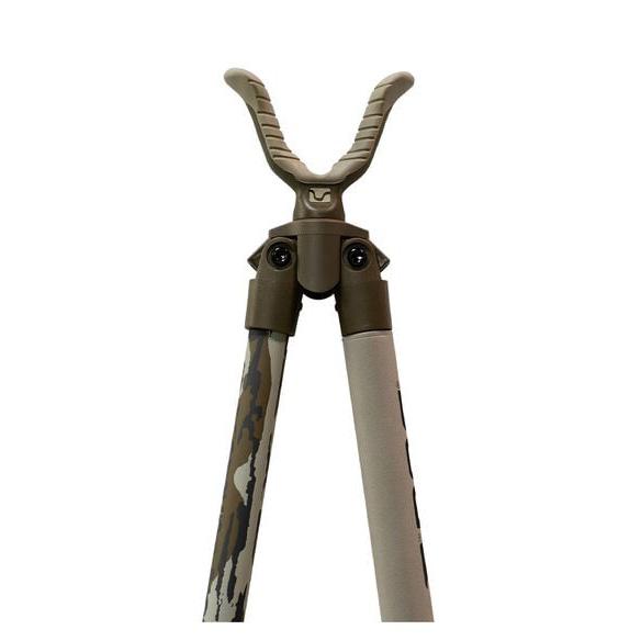 BOG Camo DeadShot Bipod - Mossy Oak Bottomland - Precision Shot Firearms