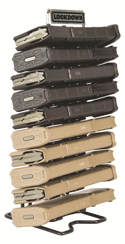 Lockdown Vault Accessories AR-15 Magazine Rack - Precision Shot Firearms