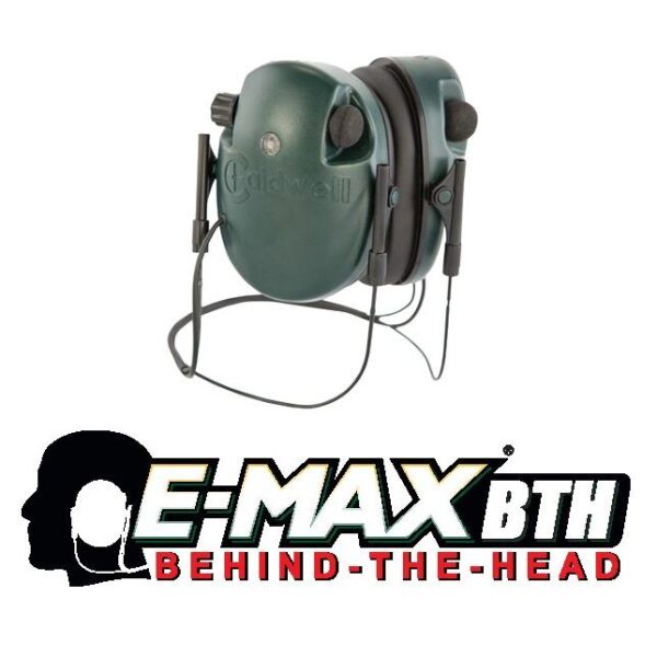 Caldwell E-Max Low Profile Behind the Head Electronic Hearing Protection - Precision Shot Firearms