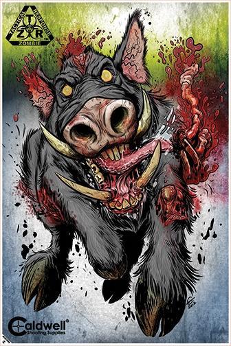 Caldwell Zombie Tactical Response Flake-Off Targets 12"x18" - Precision Shot Firearms
