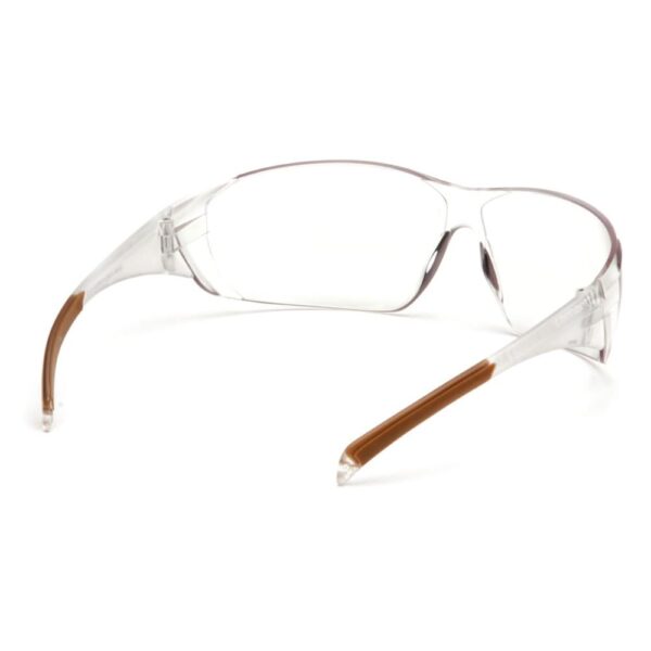 Pyramex Billings Frameless Shooting Glasses Clear with Carhartt Bag - Precision Shot Firearms