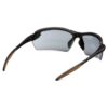 Pyramex Spokane Shooting Glasses Black with Grey Lens - Precision Shot Firearms