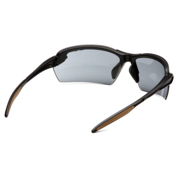 Pyramex Spokane Shooting Glasses Black with Grey Lens - Precision Shot Firearms
