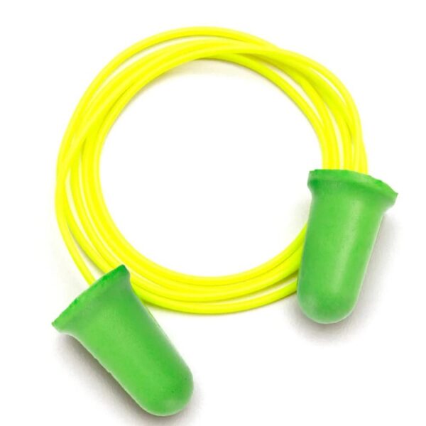 Pyramex DP1201 Disposable Corded Ear Plugs 30dB Green 100/Pair - Precision Shot Firearms