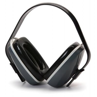 Pyramex PM2010 Over the Head Ear Muffs 22dB Grey - Precision Shot Firearms