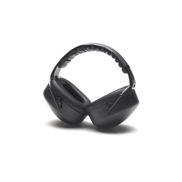 Pyramex PM30 Series Fold-Away Ear Muffs 27dB Black - Precision Shot Firearms