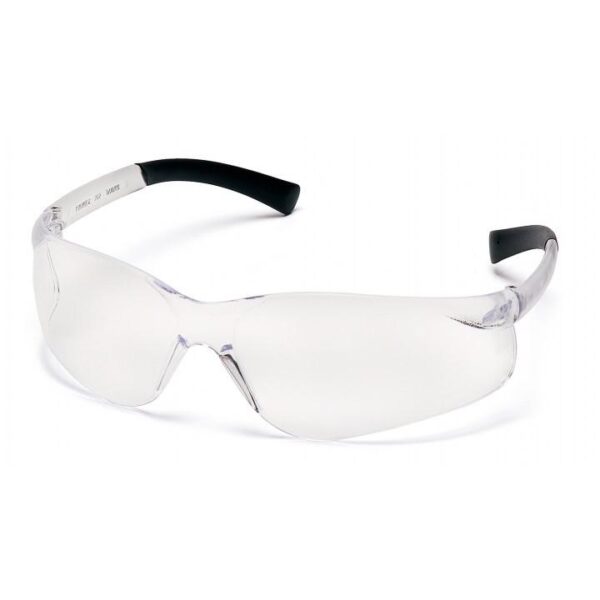 Pyramex ZTek Safety Glasses Black with Clear Lenses with DP1000 Earplugs - Precision Shot Firearms