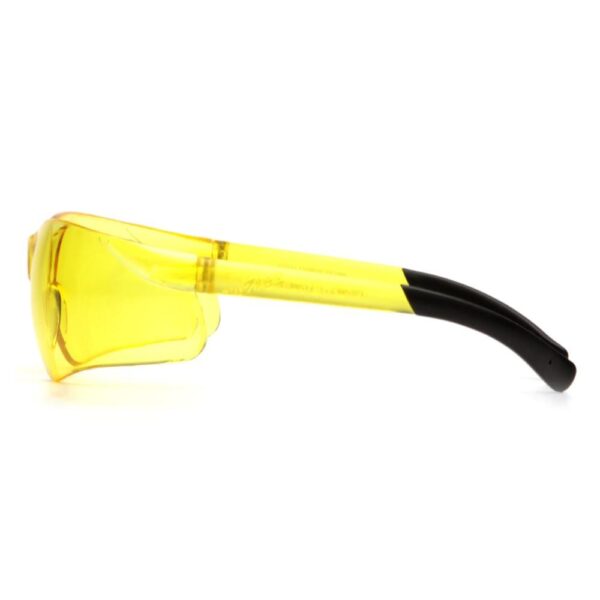 Pyramex ZTek Safety Glasses Amber with Amber Lenses with DP1000 Earplugs - Precision Shot Firearms