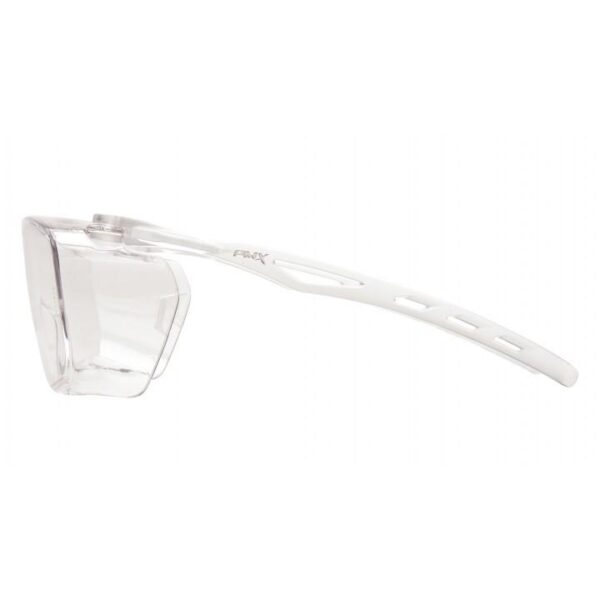 Pyramex Cappture Safety Glasses Clear with Clear Lenses - Precision Shot Firearms