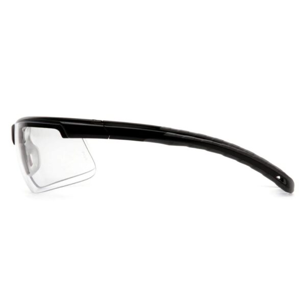 Pyramex Ever-Lite Shooting Glasses Black with Clear Lens - Precision Shot Firearms