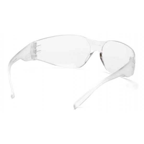 Pyramex Intruder Hardcoated Lens Safety Glasses Clear with Clear Lens - Precision Shot Firearms
