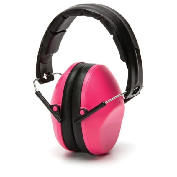 Pyramex VG90 Series Passive Earmuff 24dB Pink Clamshell - Precision Shot Firearms